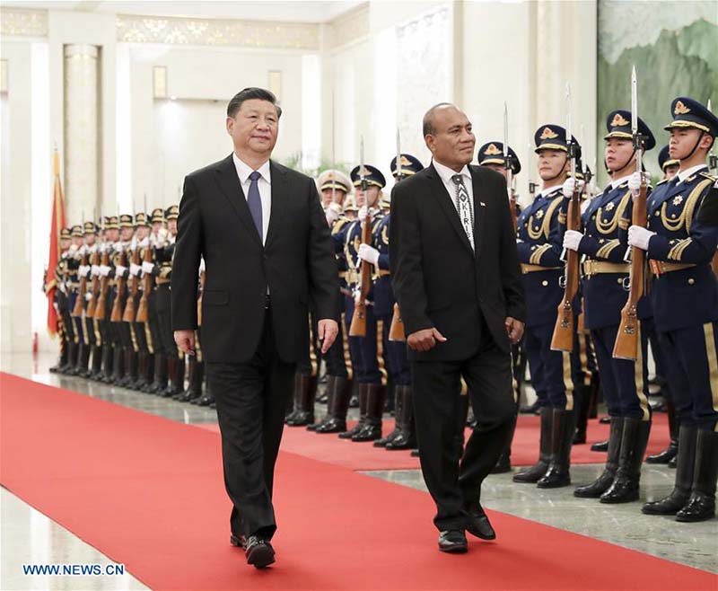 Xi Jinping : les Kiribati sont du bon côté de l'histoire en reprenant leurs relations diplomatiques avec la Chine