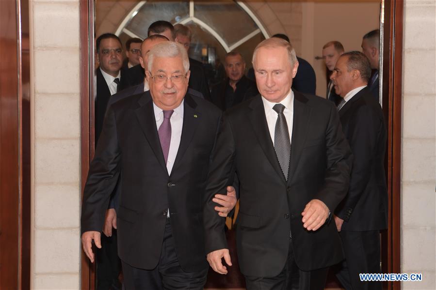 Les présidents palestinien et russe se rencontrent pour discuter de la situation israélo-palestinienne