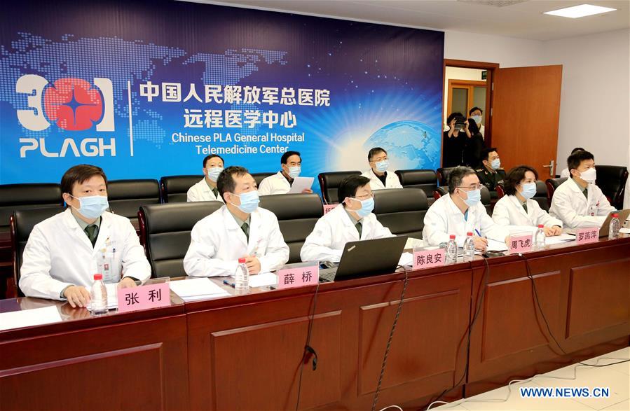 Mise en service de téléconsultations 5G par un hôpital militaire pour soutenir la lutte contre l'épidémie à Wuhan