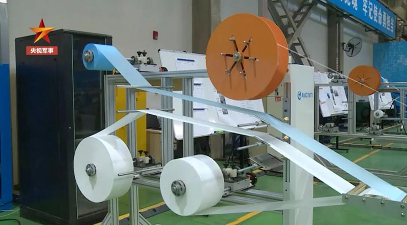 La Chine utilise la technologie des avions furtifs pour développer des machines de production de masques
