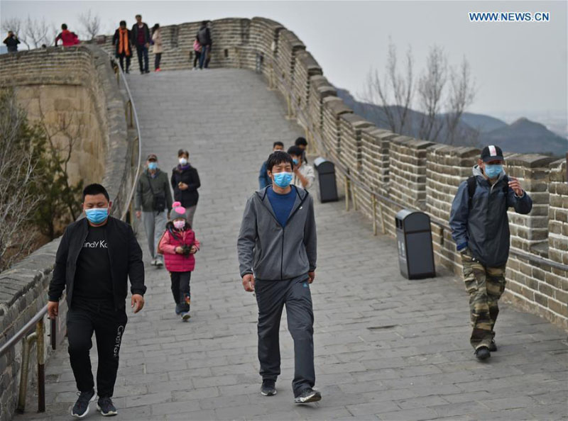 Réouverture partielle de la section de Badaling de la Grande Muraille à Beijing