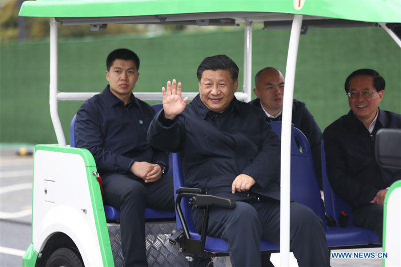 Xi Jinping met l'accent sur la protection de l'environnement lors d'une inspection au Zhejiang