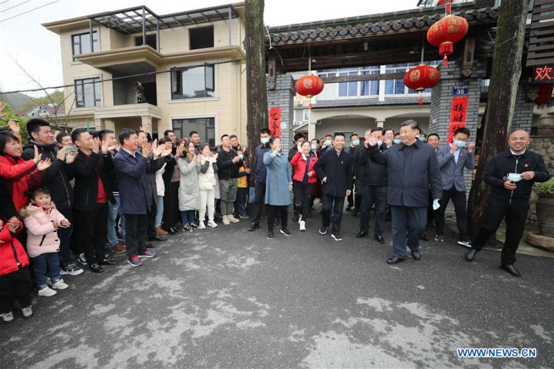 Xi Jinping met l'accent sur la protection de l'environnement lors d'une inspection au Zhejiang
