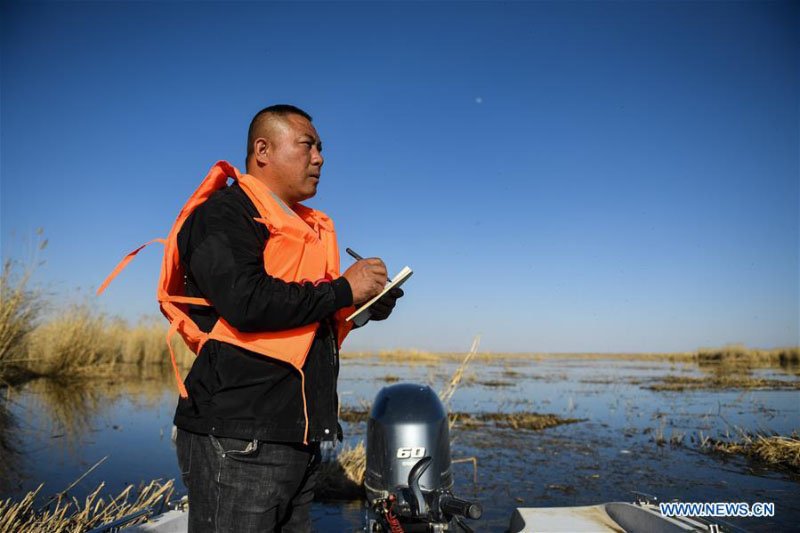 Le personnel d'une réserve naturelle renforce ses patrouilles et ses efforts de protection en Mongolie intérieure