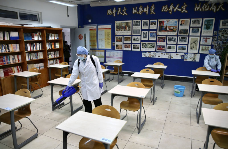 Les écoles de Beijing se préparent à reprendre les cours