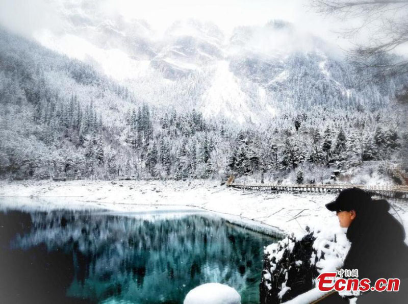 La mystérieuse vallée de Jiuzhaigou après la neige