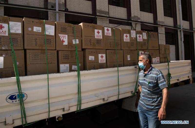 L'Egypte reçoit un deuxième lot d'aide médicale anti-coronavirus du gouvernement chinois