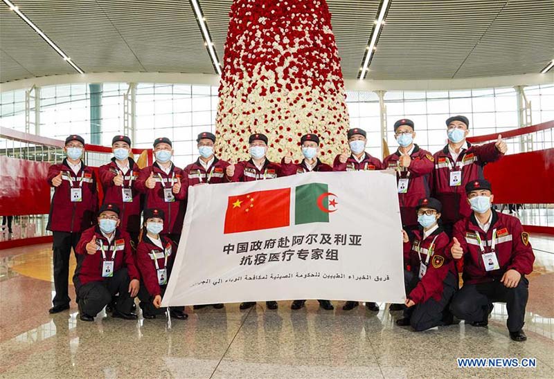 (COVID-19) Départ prochain d'une équipe médicale chinoise vers l'Algérie pour aider à la lutte contre le virus