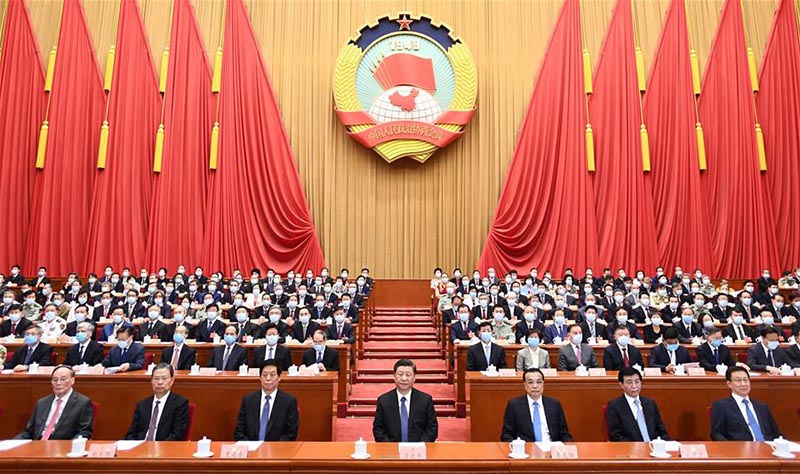 Réunion de clôture de la session annuelle de l'organe consultatif politique suprême de la Chine