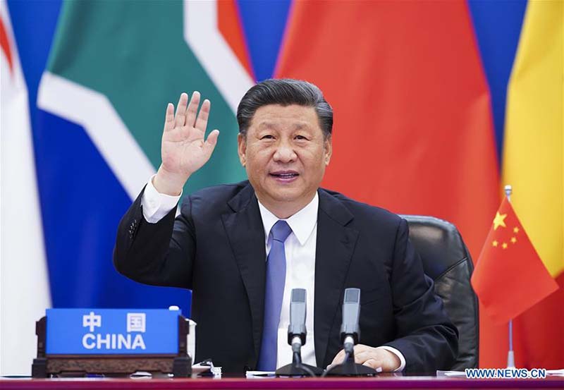 Xi Focus : Xi Jinping préside un sommet Chine-Afrique et appelle à la solidarité pour vaincre le COVID-19