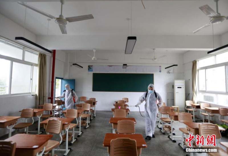 Les préparations de l'examen national d'entrée à l'université en Chine suivent leur cours 