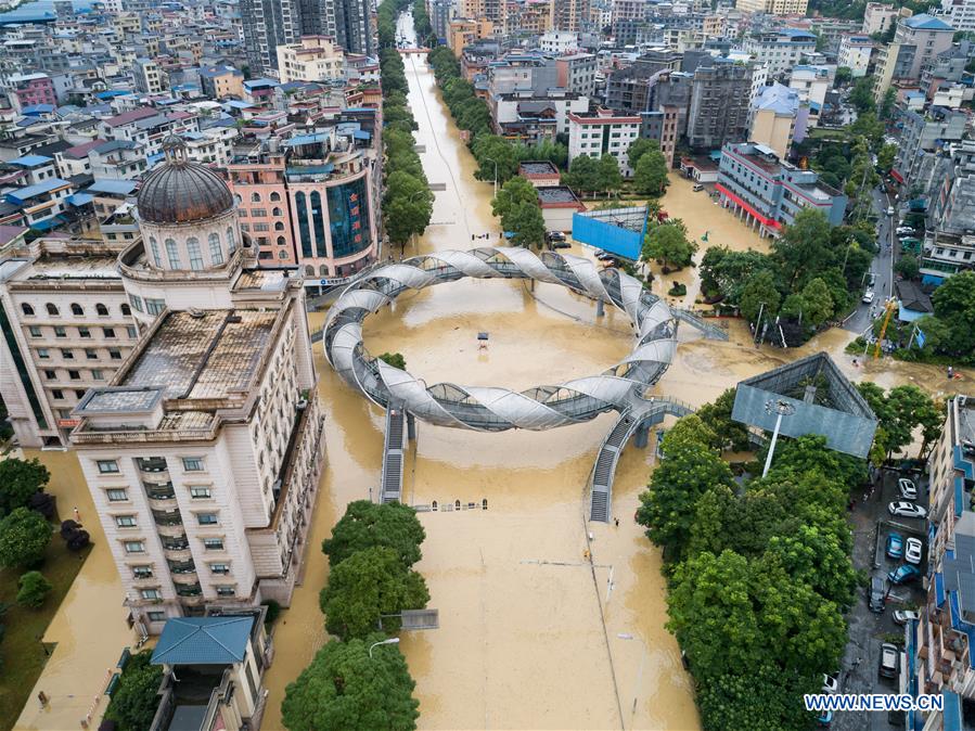 Chine : inondations au Hunan
