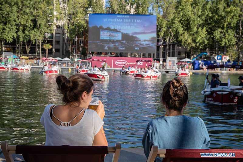 Paris organise un événement « Cinéma sur l'eau »