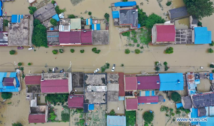 Chine : inondations dans l'Anhui
