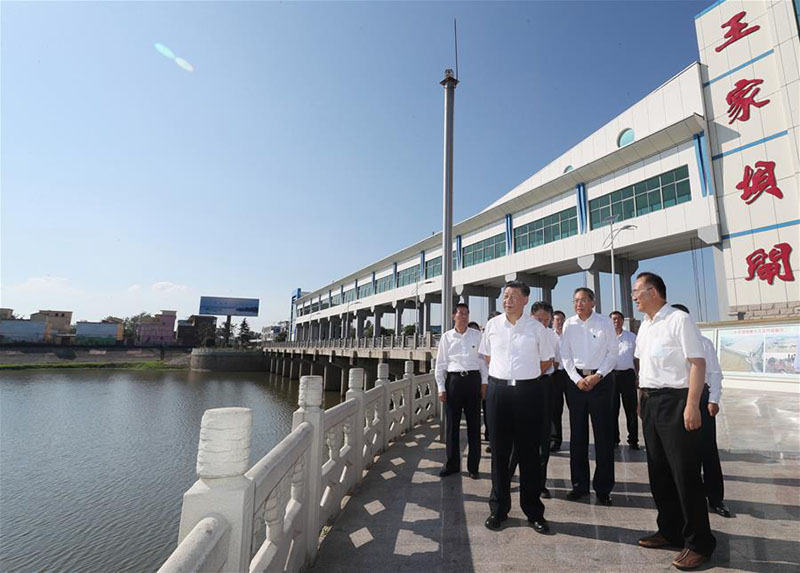 Xi Jinping inspecte la province orientale de l'Anhui