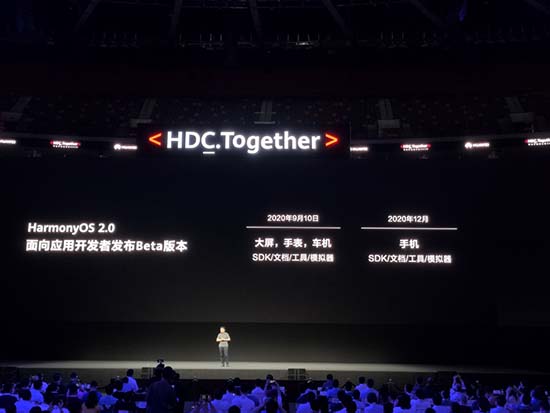 Huawei utilisera HarmonyOS dans ses smartphones l'année prochaine