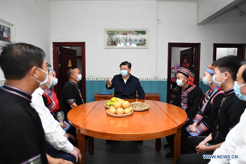 Inspection de Xi Jinping dans la province centrale du Hunan
