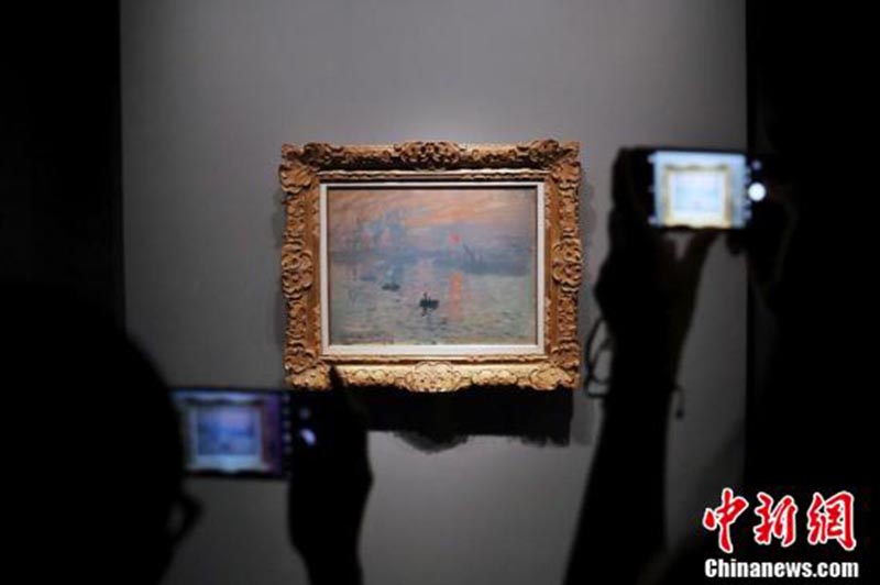  La célèbre peinture  « Impression-Soleil Levant » présentée en Chine pour la première fois