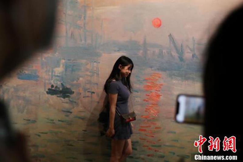  La célèbre peinture  « Impression-Soleil Levant » présentée en Chine pour la première fois