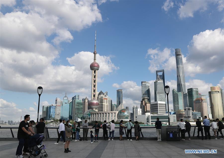 Chine : Shanghai reçoit près de 9 millions de visites pendant les congés de la Fête nationale