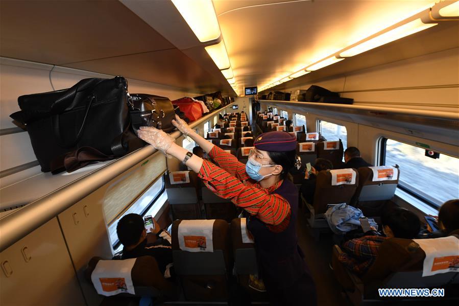 Chine : mise en service d'un train à grande vitesse dans le nord-ouest