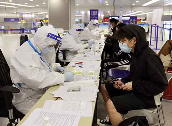 Beijing exige 3 tests d'acide nucléique pour les voyageurs en provenance de l'étranger