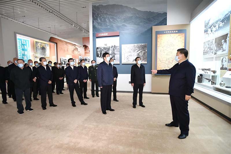 Xi Jinping met l'accent sur la poursuite de l'esprit de l'armée des VPC dans la Guerre de résistance à l'agression américaine et d'aide à la RPDC