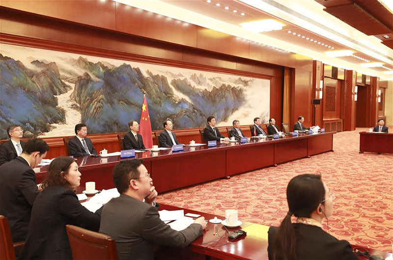 Le plus haut législateur chinois propose une plus grande coopération parlementaire parmi les pays des BRICS
