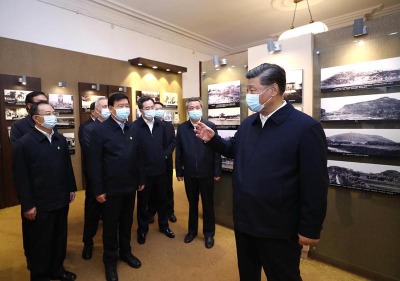 Xi Jinping inspecte la province orientale du Jiangsu