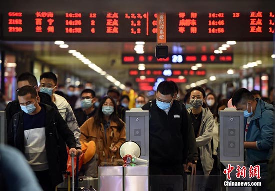 La Chine va faire face à un grand test anti-épidémie à l'approche de la Fête du Printemps