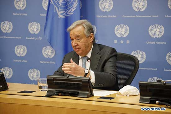 Le secrétaire général de l'ONU annonce qu'il prendra le vaccin contre le COVID-19