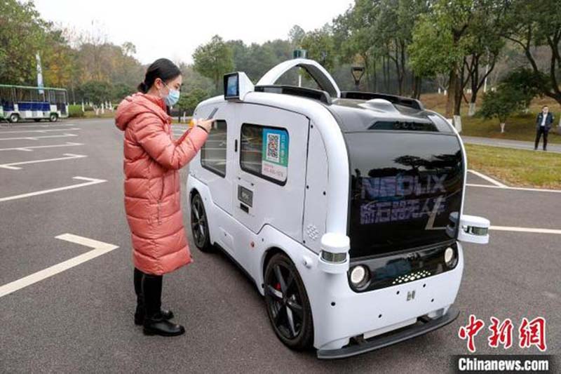 Wuhan ouvre le premier site touristique chinois sur le thème de la conduite autonome