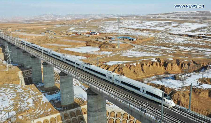 Le train à grande vitesse Yinchuan-Xi'an bientôt mis en service
