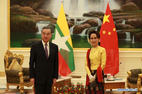 Rencontre des ministres des Affaires étrangères de Chine et du Myanmar portant sur les relations bilatérales et la coopération
