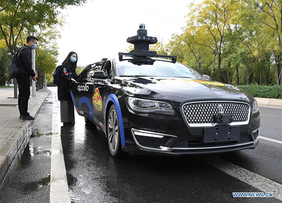 Baidu reçoit une autorisation d'essai de véhicules totalement autonomes en Californie