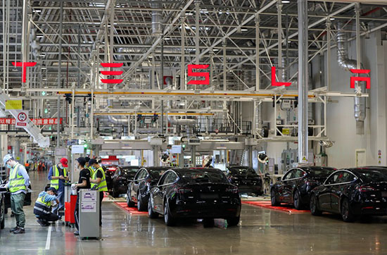 Tesla va augmenter les capacités de sa gigafactory de Shanghai