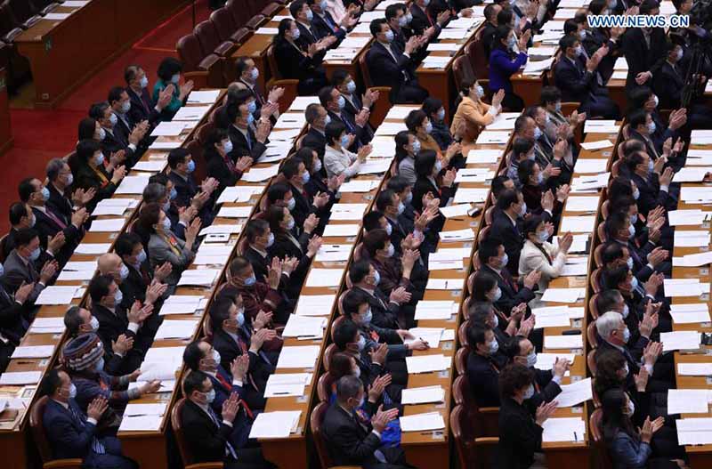 L'organe législatif national de la Chine entame sa deuxième réunion plénière de la session annuelle