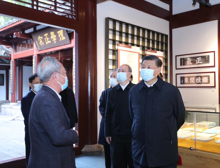 Xi Jinping en inspection dans la province du Fujian