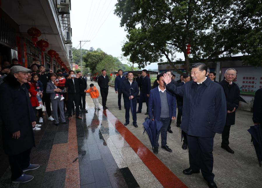 Xi Jinping visite Shaxian durant une tournée d'inspection dans l'est de la Chine