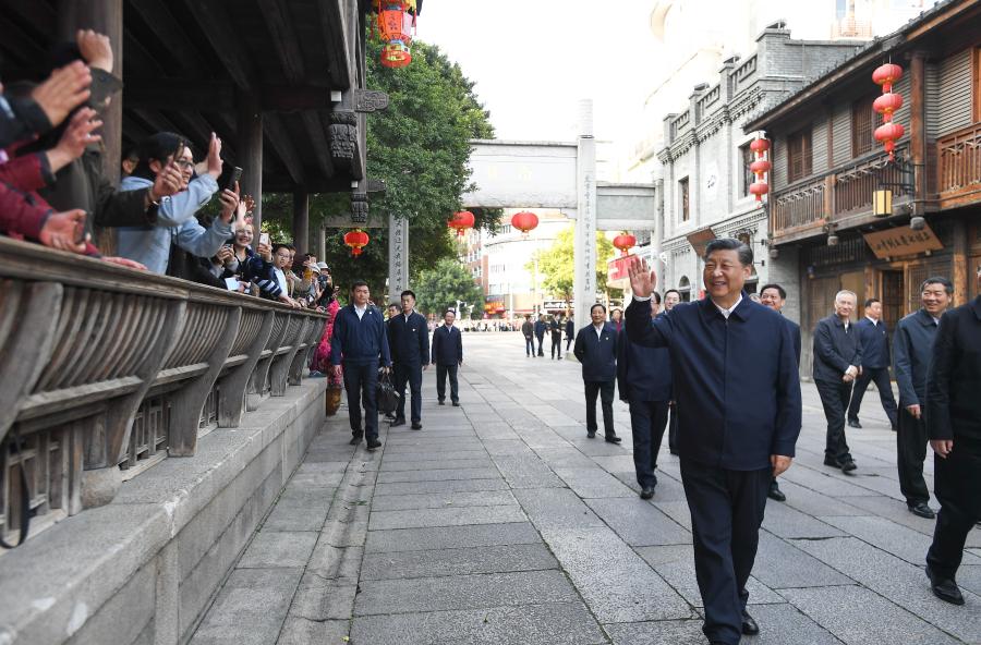 Xi Jinping visite Fuzhou durant une tournée d'inspection dans l'est de la Chine