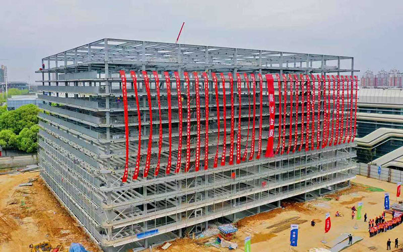 Construction d'un parc de stationnement de véhicule plus intelligent à Wuhan