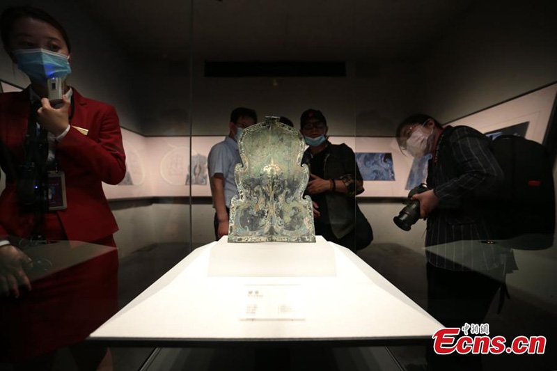 Le musée des chars de bronze du mausolée de Qinshihuang ouvert au public à l'essai