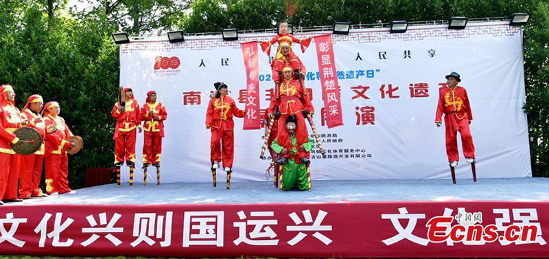 Des spectacles du patrimoine culturel immatériel présentés dans le Hubei