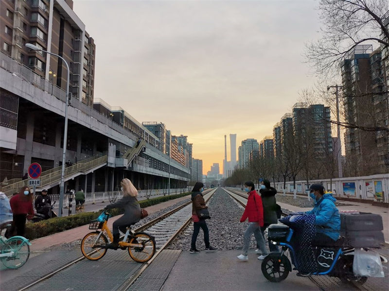 En photos : les navetteurs de Beijing