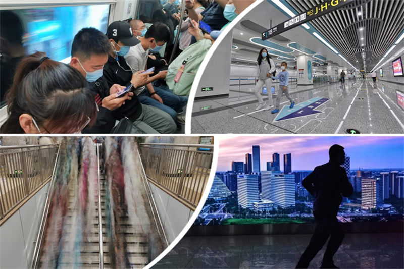 Top 10 des villes chinoises par temps de trajet domicile-travail