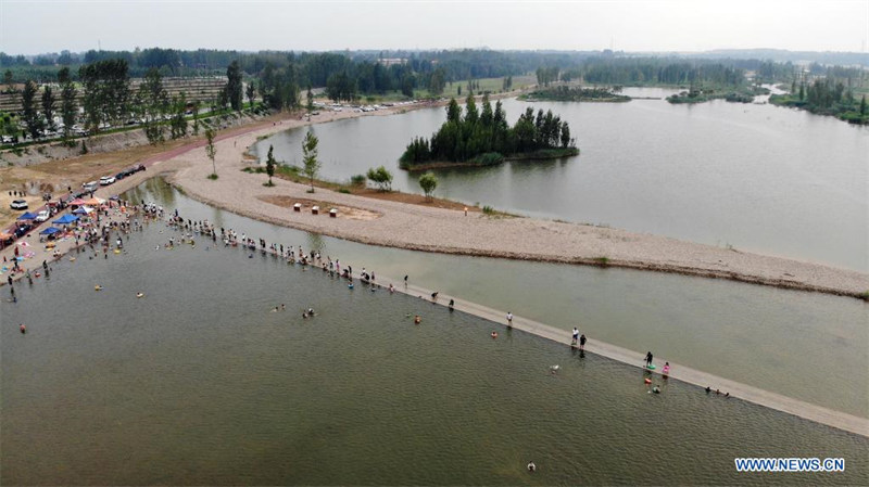 Chine : fin de la phase III du projet de restauration de la rivière Hutuo à Shijiazhuang