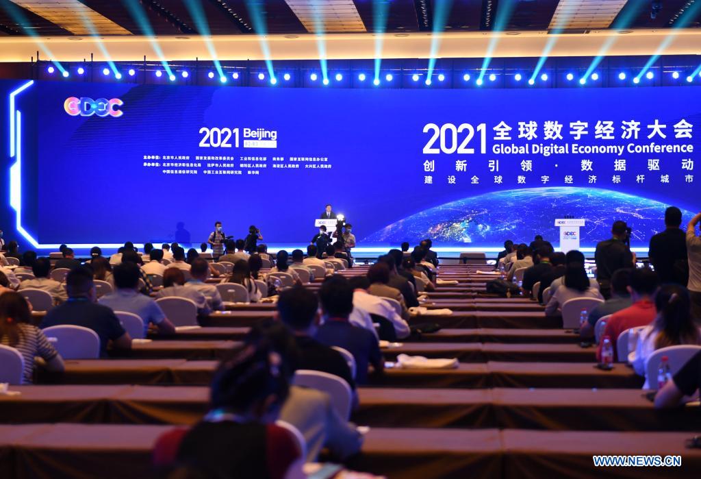 Chine : ouverture de la Conférence mondiale sur l'économie numérique à Beijing