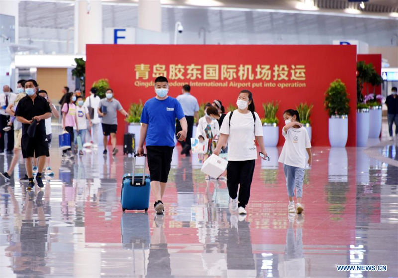 Un nouvel aéroport international ouvre à Qingdao, dans l'est de la Chine