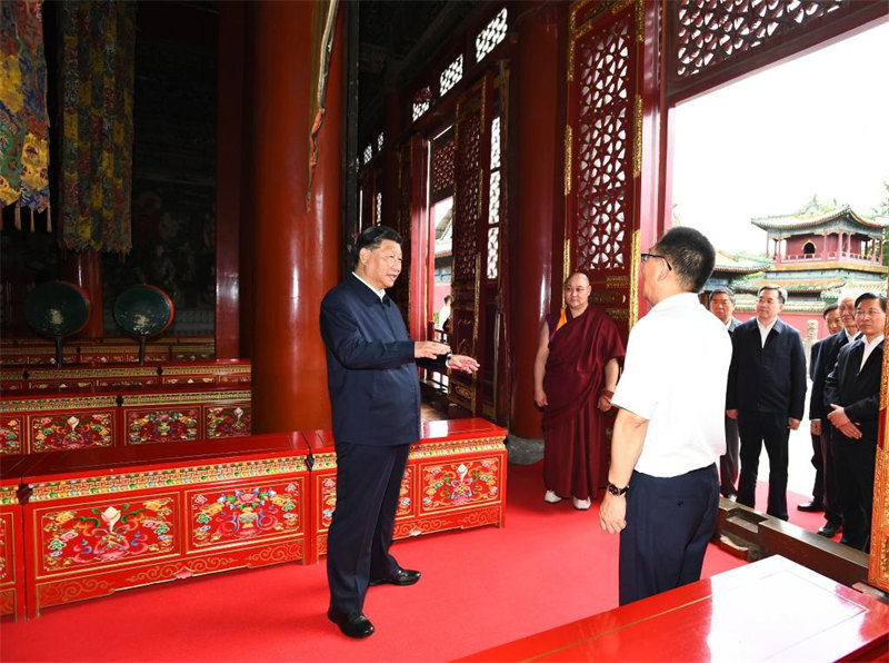 Xi Jinping inspecte la ville de Chengde au Hebei