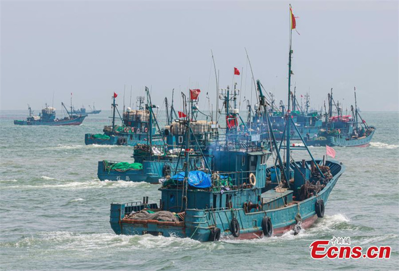 Le moratoire sur la pêche annuelle d'été levé en mer Jaune et en mer de Bohai